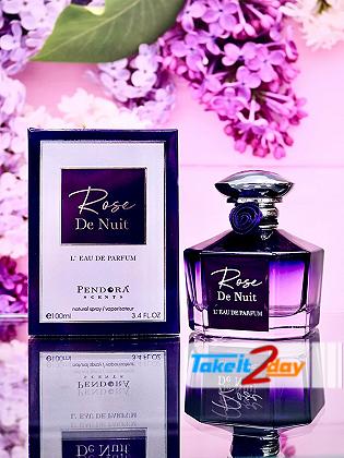 Paris Corner Pendora Scents Rose De Nuit Perfume For Women 100 ML EDP